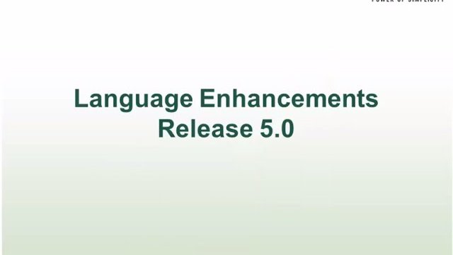 Tally Developer 9 Release 5.0 - TDL Enhancement Video